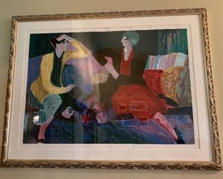 Art Serigraph by Barbara Wood