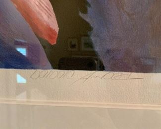 Art Serigraph by Barbara Wood