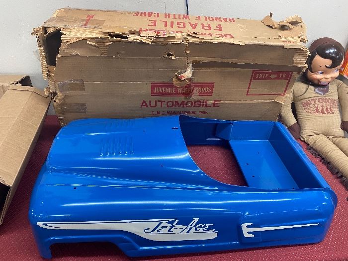 AMF Jet Ace Pedal Car with Original Box (Unassembled)