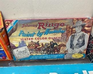 Transogram Johnny Ringo Paint by Number Set