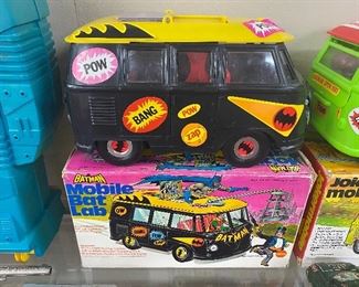 Mego Batman Mobile Bat Lab with Box