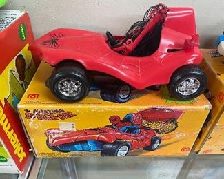 Mego The Amazing Spider Car with Box