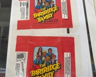 Topps Partridge Family Wax Pack Covers