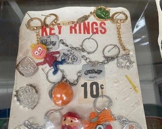 Vintage Key Rings