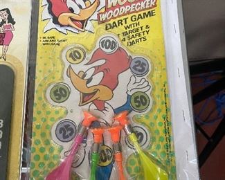 Woody Woodpecker Dart Game in Original Package