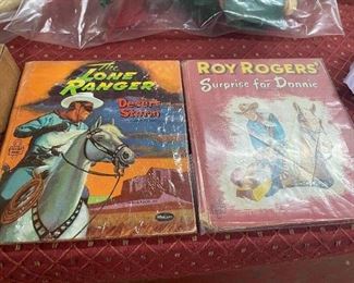 The Lone Ranger and Roy Rogers Coloring Books