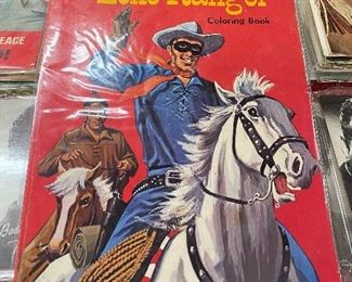 Lone Ranger Coloring Book