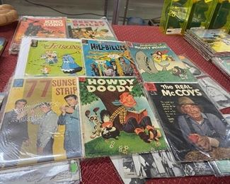The Jetsons, The Beverly Hillbillies, Howdy Doody, The Real McCoys