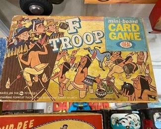 Ideal F Troop Mini-Board Card Game