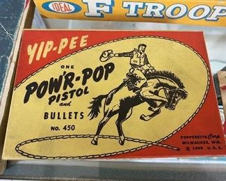 Yip-Pee One Power Pop Pistol and Bullets