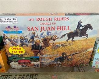 BMG The Rough Riders Charge Up San Juan Hill Play Set