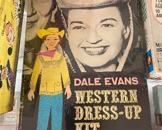 Colorforms Dale Evans Western Dress Up Kit