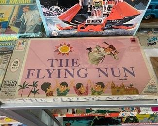 Milton Bradley The Flying Nun Board Game