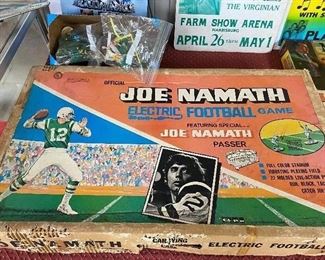 Joe Namath Electric Football Game 