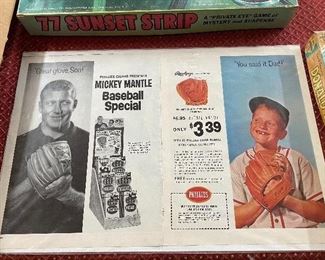 Mickey Mantle Phillies Advertisement