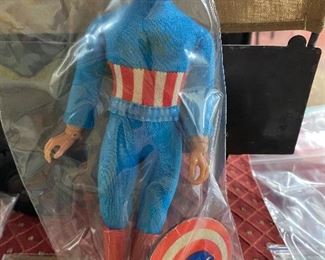 Mego Captain America Figure
