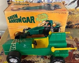 Mego Green Arrow Car in Box