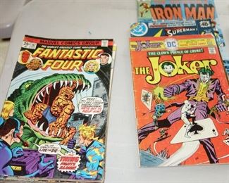 Vintage Bronze Age Marvel comics, some DC