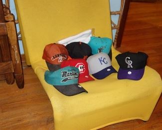 Great selection of newer and vintage baseball caps