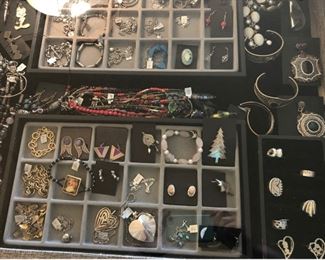 Quality sterling silver statement and artisan jewelry, final clearance priced at 75% off original prices!