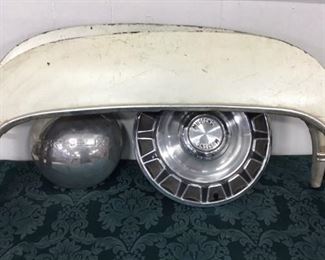 Antique Fender Flares Hubcaps