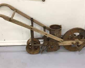 Primitive Mule Drawn Cotton Planter