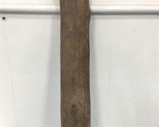 Primitive wood anchorweight