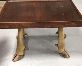 Moose leg table