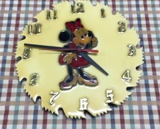 Vintage Minnie Mouse Clock