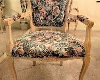 6 Lovely Matching Arm Chairs
