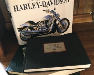 Harley-Davidson books....