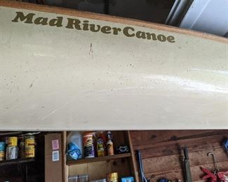 16 foot Malecite Mad River Canoe.  Barely used.