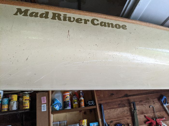 16 foot Malecite Mad River Canoe.  Barely used.