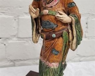 Figural Taiwanese Roof Tile
