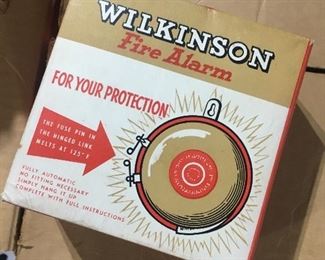 Vintage Wilkinson Fire Alarms