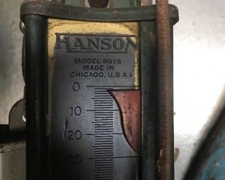 Vintage Handson 160 LB. Pull Scale Model 6916