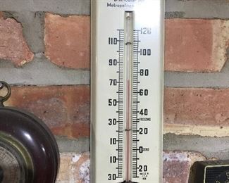 1962 Shell Oil Thermometer