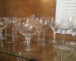 Stardust By Fostoria 1940s