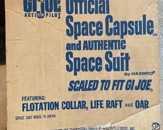 1966 GI Joe Space Capsule And Space Suit W/ Box
