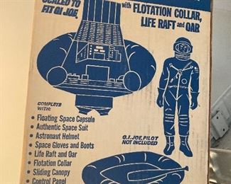 1966 GI Joe Space Capsule And Space Suit W/ Box