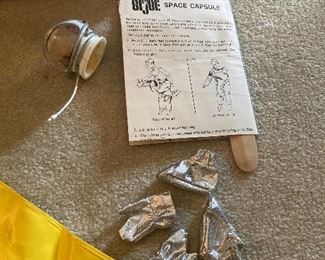 1966 GI Joe Space Capsule And Space Suit W/ Box