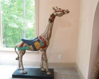 Authentic Carousel Giraffe