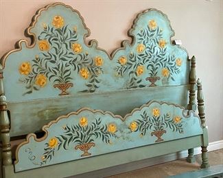 Painted Queen Size Bed