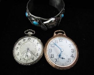 Antique gold filled pocket watches.... not in working order