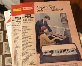 Sheet music for organ!