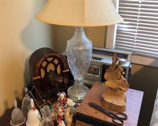 Pair of lamps, vintage Knick knacks