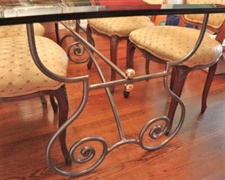 Metal Base, Dining Set, Chairs