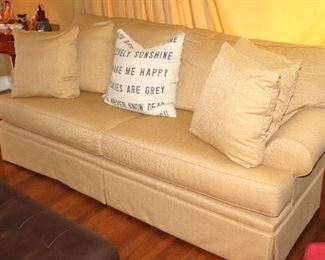 Sofa and Throw Pillows, Accent Pillow