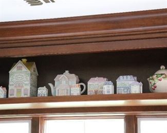 Tea Pots and Ceramic Houses