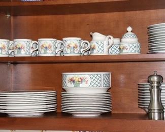 Villroy And Boch Basket Weave China, Salt & Pepper